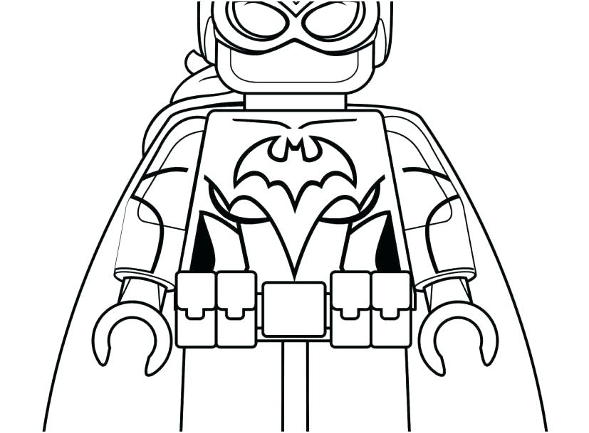 827x609 Batman Drawing Coloring Pages Free Printable Mask Villains