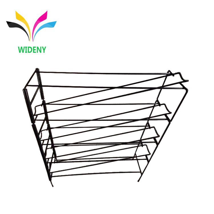 750x750 Wire Metal Floor Stand Supermarket Vegetable Fruit Rack Display