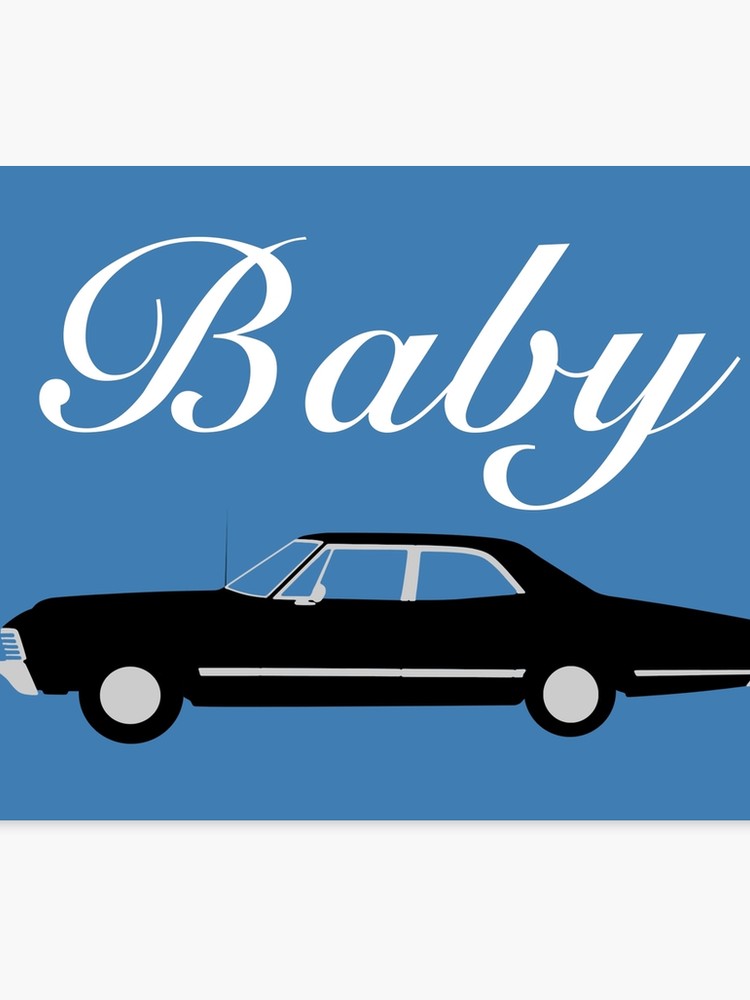 750x1000 Supernatural Impala