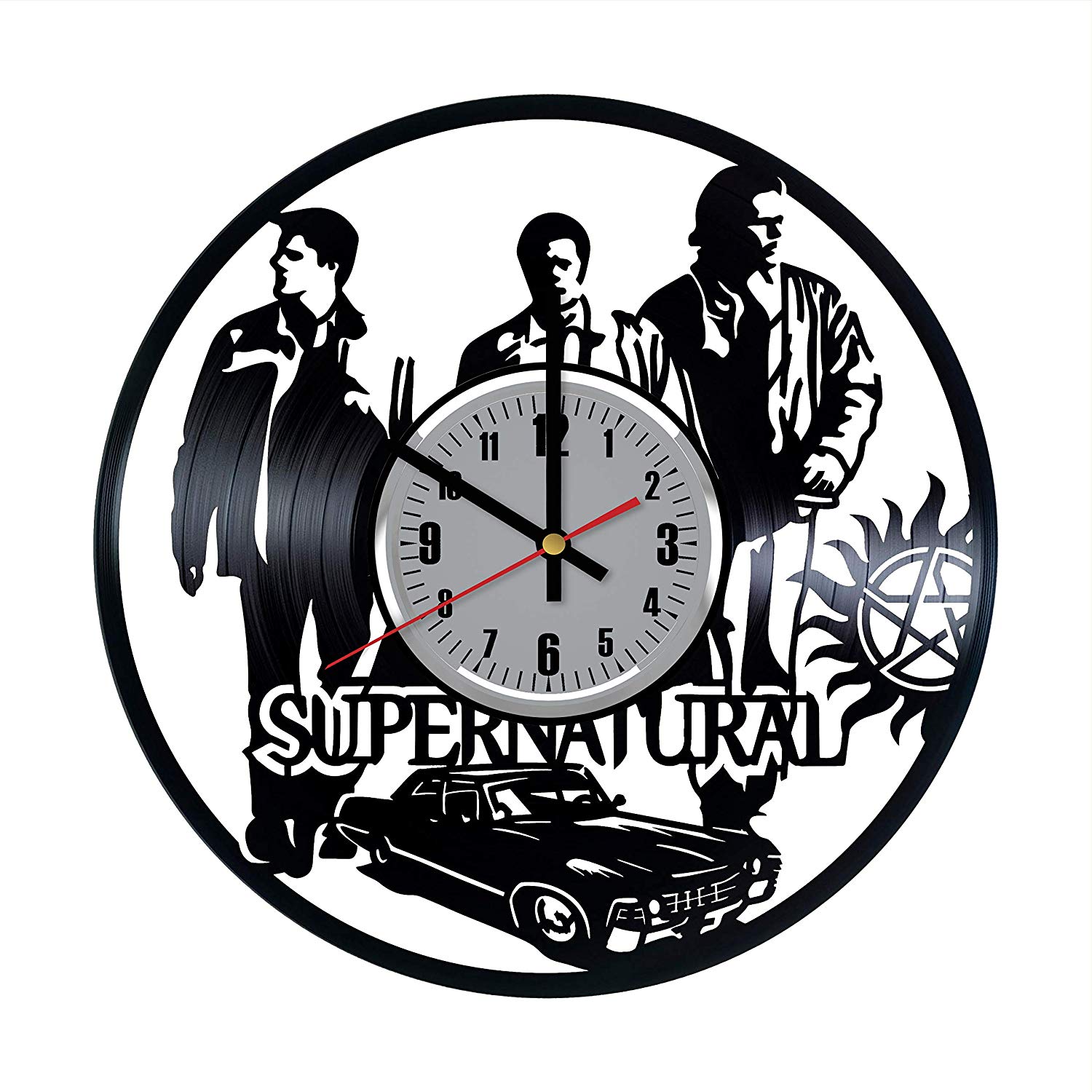 1500x1500 Supernatural Vinyl Wall Clock