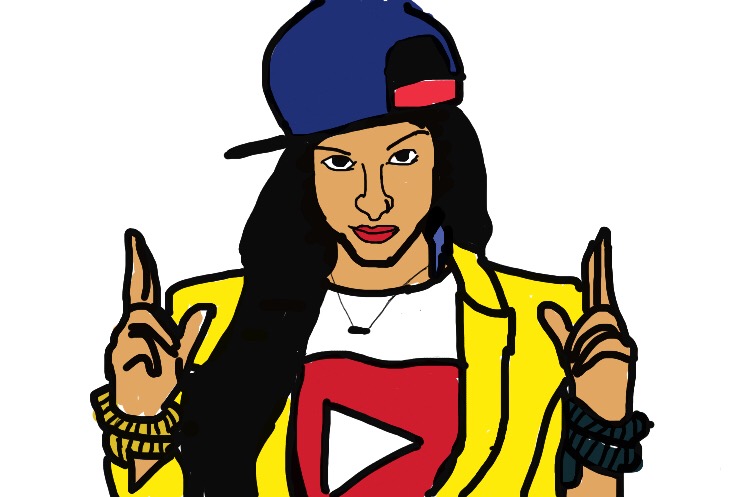 750x497 Lilysingh Superwoman Draw Drawing