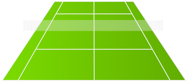 600x262 Collection Of Free Tennis Drawing Court Download On Ui Ex