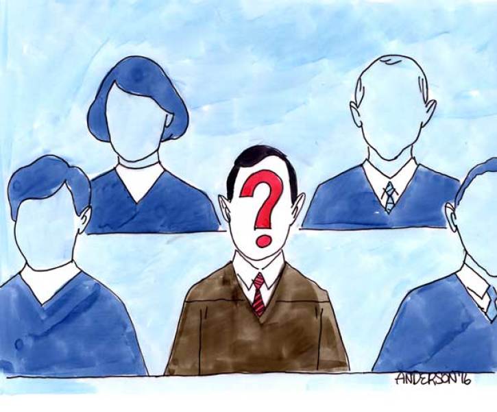 725x601 The Supreme Court In The Balance Who Will Replace Scalia