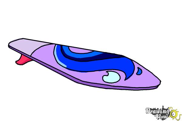 600x400 How To Draw A Surfboard