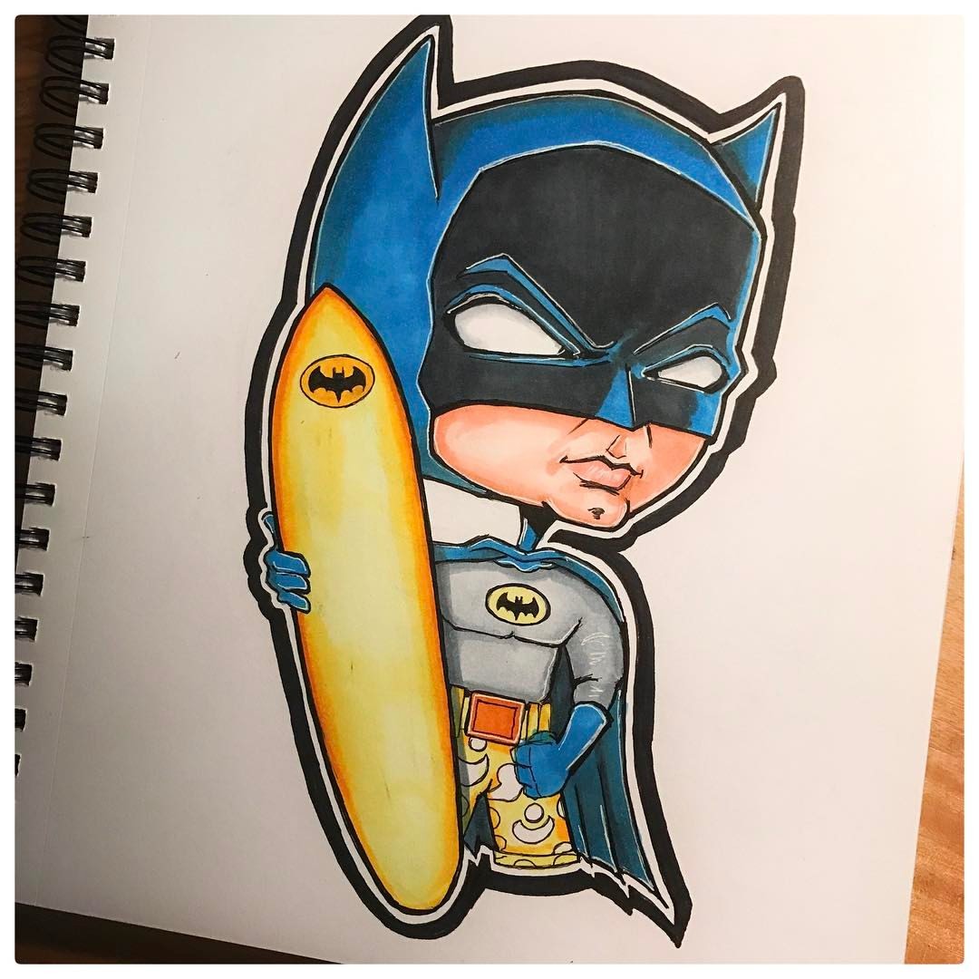 1080x1080 Thalo Halo For My Post It Had To Be Surfing Batman