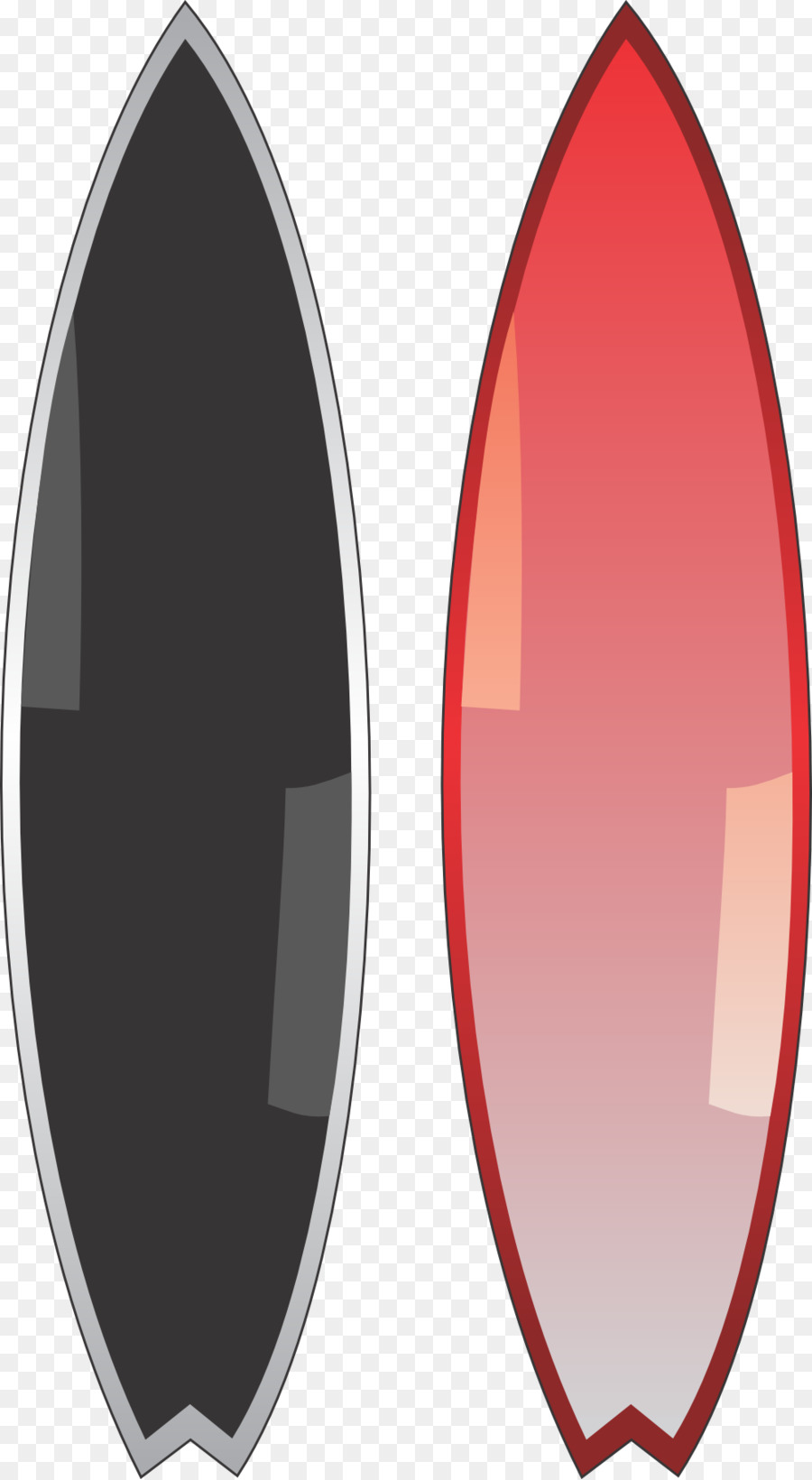 900x1640 Drawing, Illustration, Surfboard, Transparent Png Image Clipart