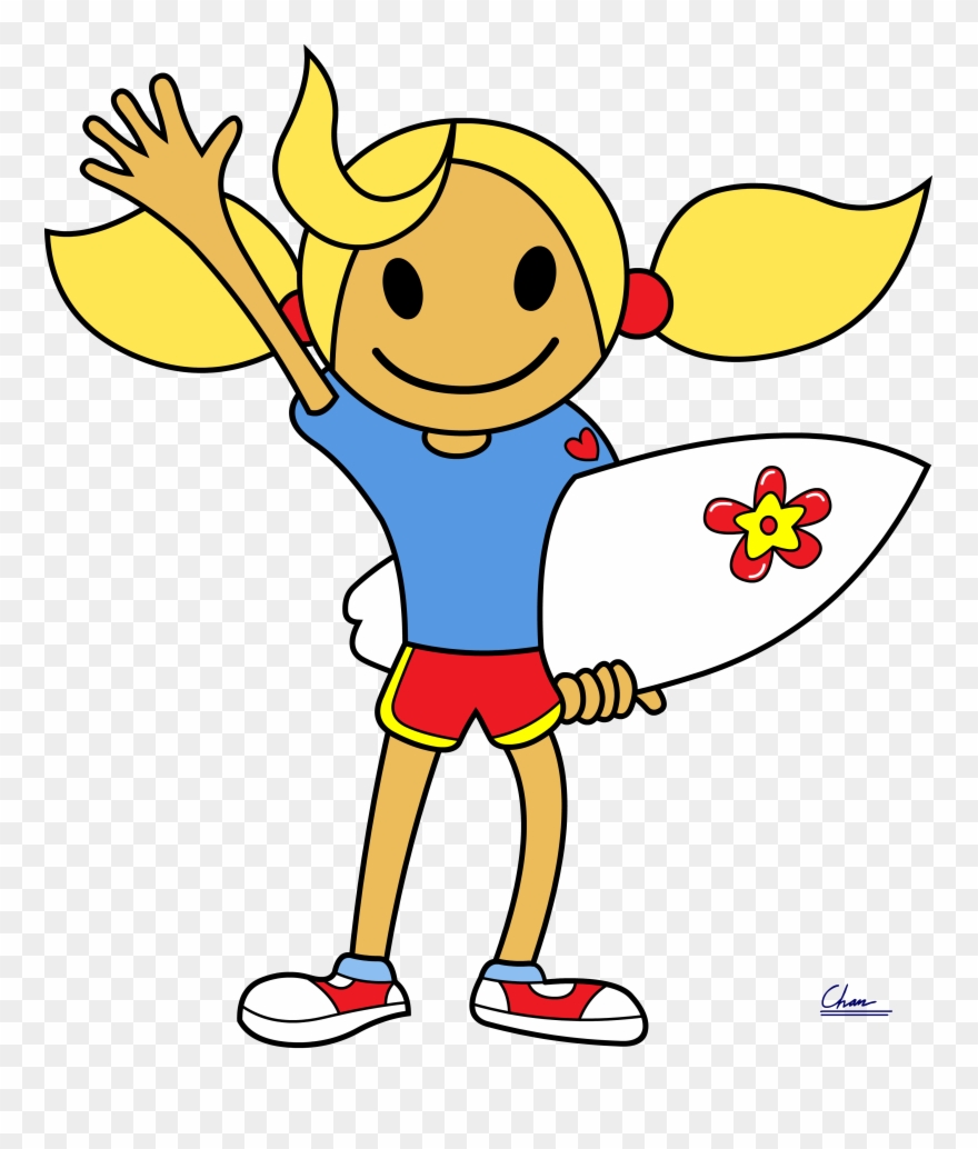 880x1034 Surfer Girl From Summerland