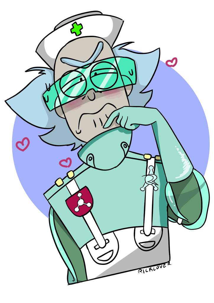 724x1024 Surgeon Rick Fanart Cartoon Amino