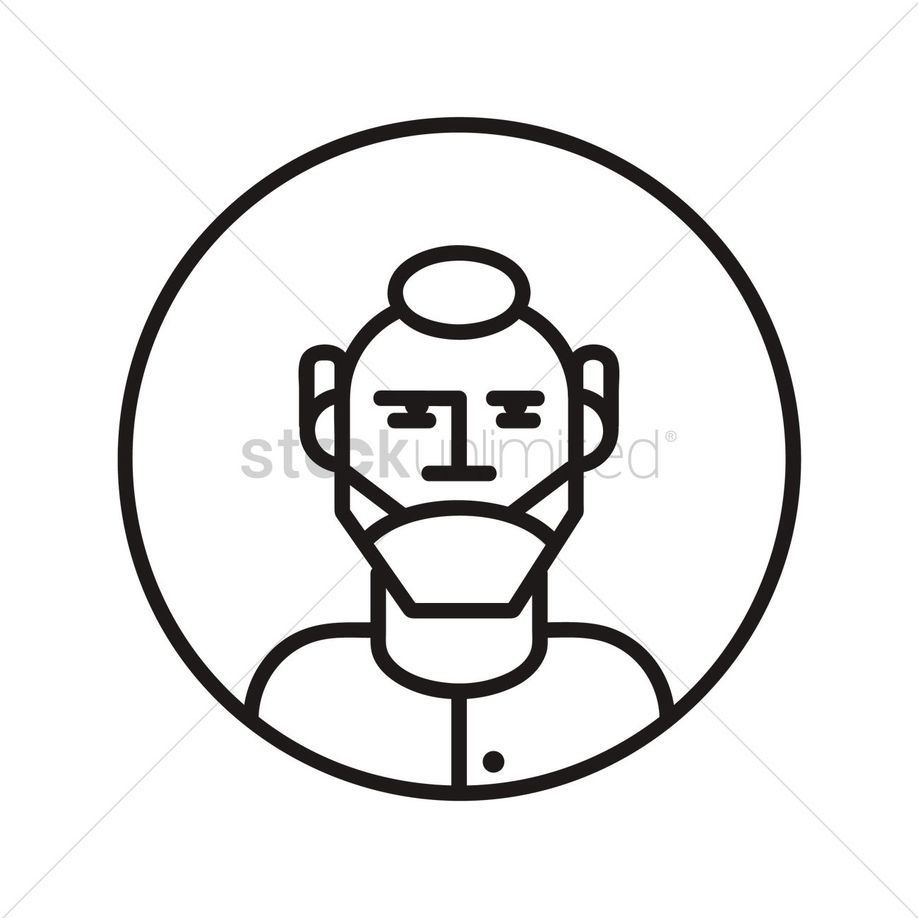 1300x1300 Surgeon Vector Image