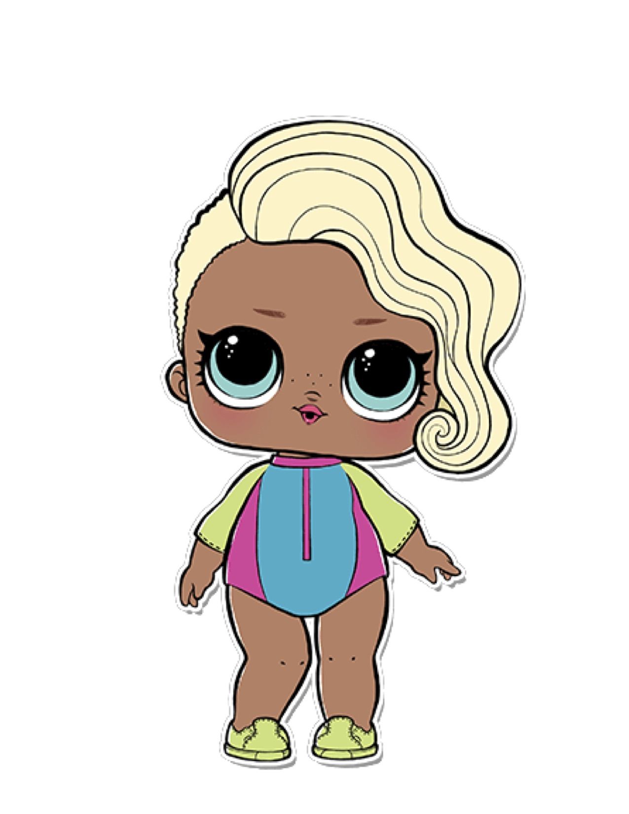 1275x1650 Lol Surprise! Dolls Surfer Babe