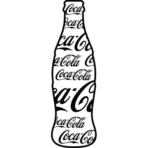 600x600 Surprise Coca Cola Coloring Pages Luxury Bottle Drawing