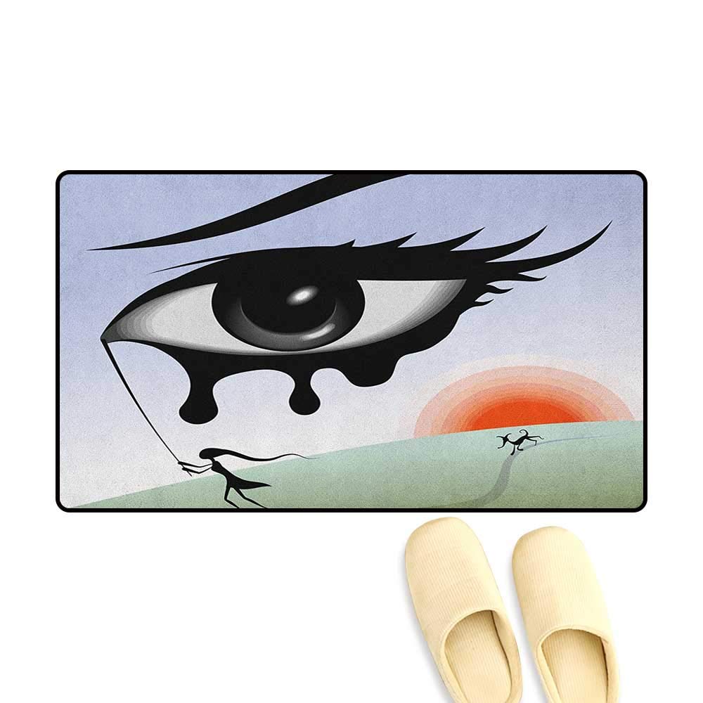 1000x1000 Zojihouse Eye Bath Mats Carpet Surreal Avant Garde