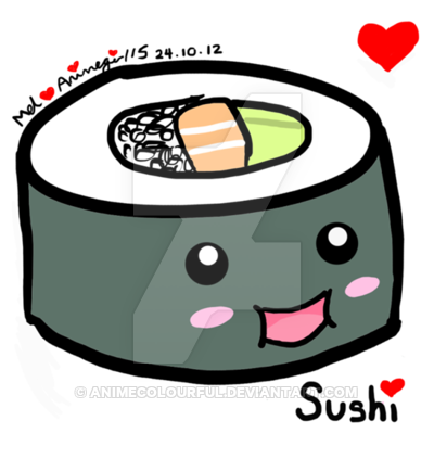 400x423 Sushi, Drawing, Product, Transparent Png Image Clipart Free Download