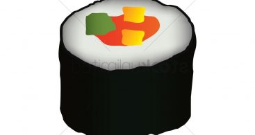 367x195 Vector Sushi Roll Vector Archives