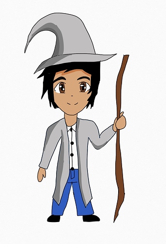 340x500 drawing on paper compared to an ipad