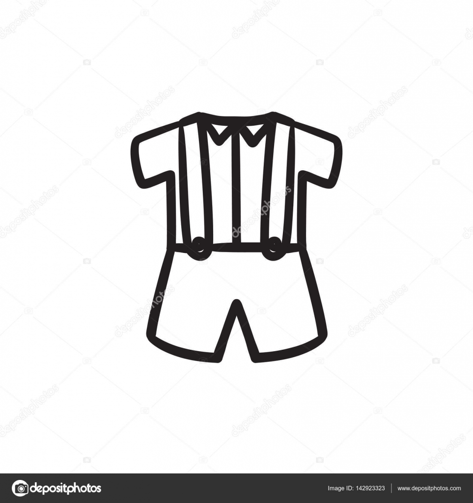 963x1024 suspenders drawing baby for free download