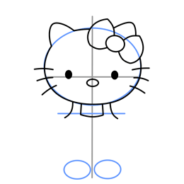 260x260 How To Draw Hello Kitty