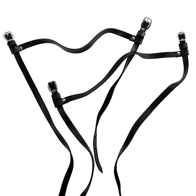 679x679 Magideal Women Punk Gothic Black Pu Leather Leg Harness Handmade