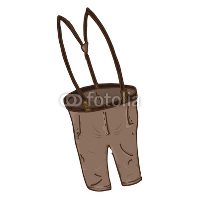 400x400 pants with suspenders vector illustration of cartoon pants