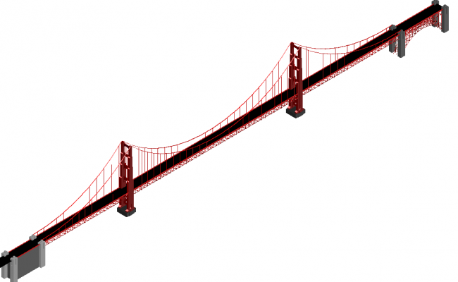 650x400 Bridge Drawing Architecture Design