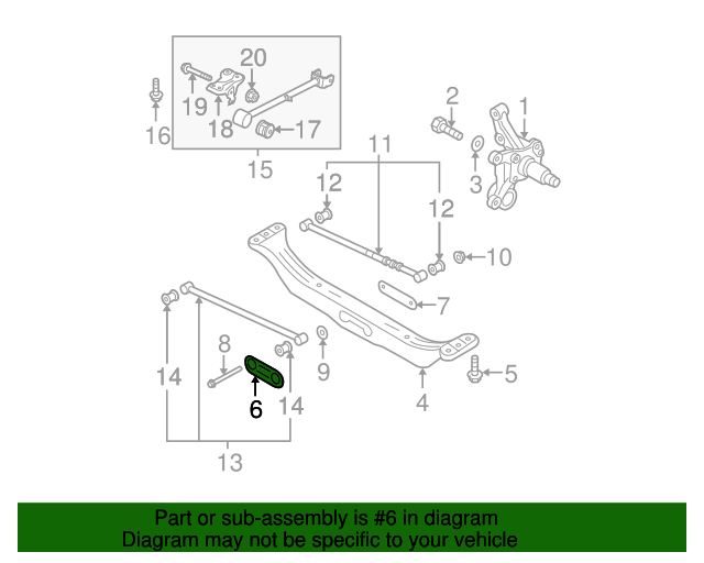 640x512 Suspension Cross Member Cup
