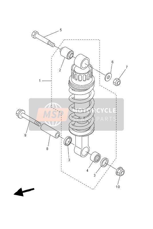 535x800 Yamaha N Rear Suspension