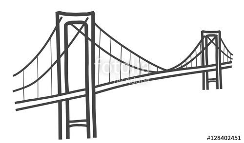 500x294 Rainbow Bridge Tokyo Drawing Stock Photo And Royalty Free Images