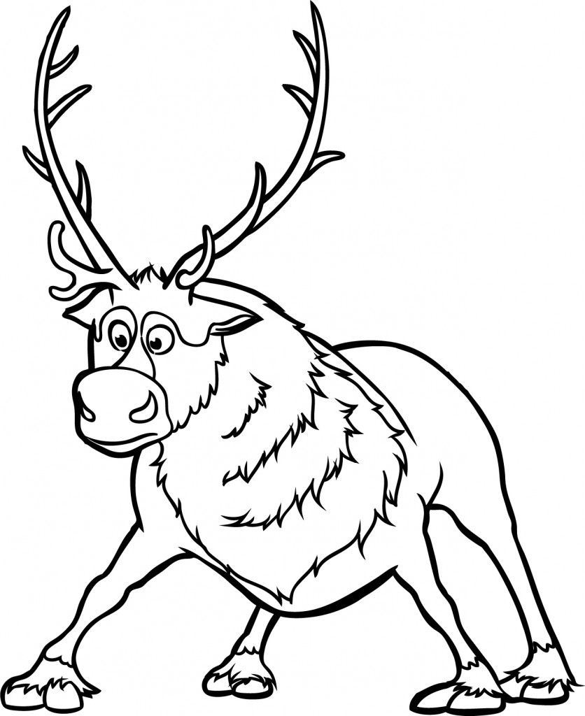836x1024 Frozen Reindeer