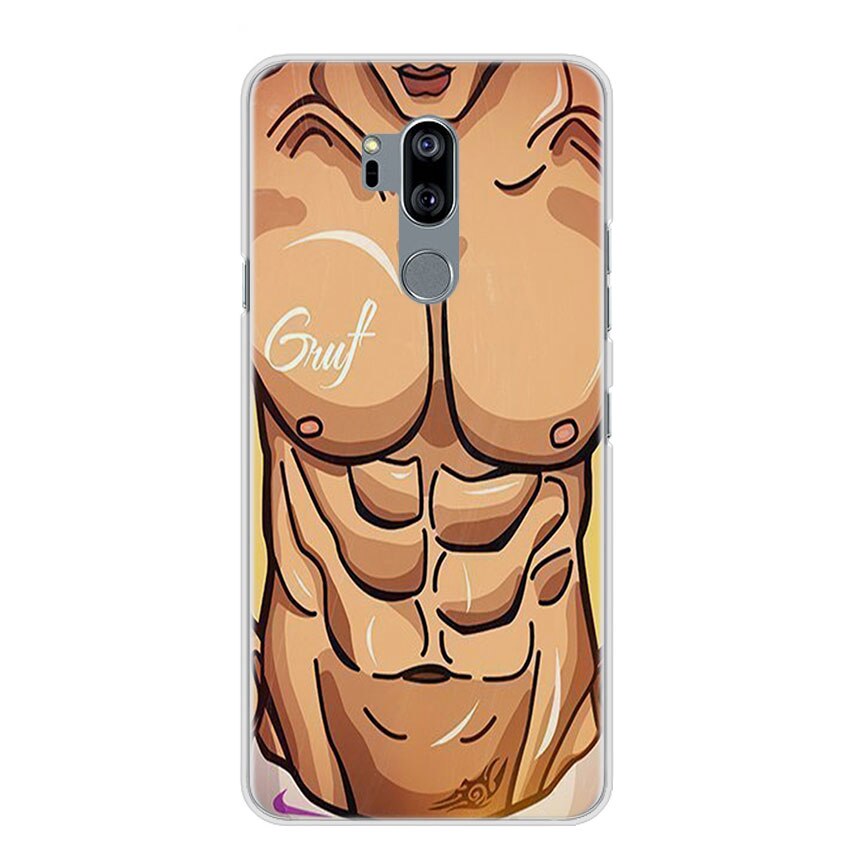 850x850 Swag Girls Drawings Muscle Man Case Cover For Lg Thinq