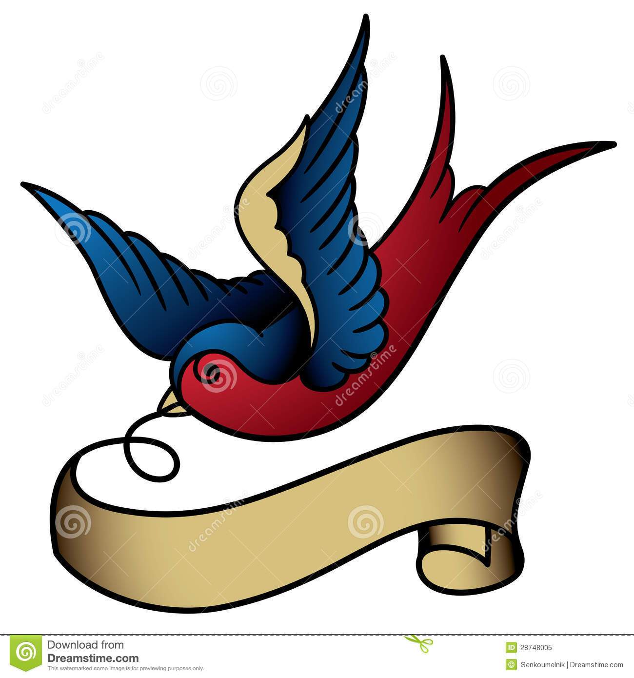 Swallow Bird Drawing