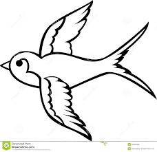 228x221 Image Result For Swallow Bird Bird Drawings, Outline