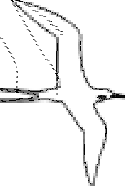 410x609 swallow, gulp, fly, hover, martin, bird, fowl, plain outline