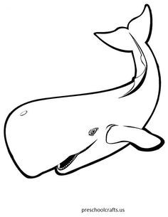 236x305 Whale Outline Coloring