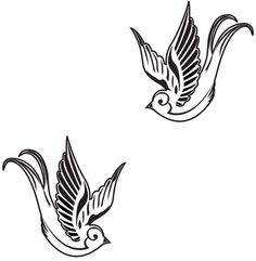 236x241 Swallow Tattoo Clipart