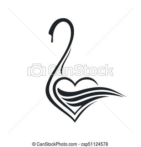 450x470 Drawing A Swan Is A Symbol Of Love And Faithfulness Design