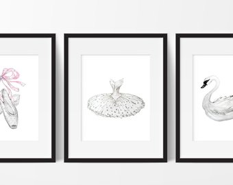 340x270 Swan Lake Wall Art Etsy