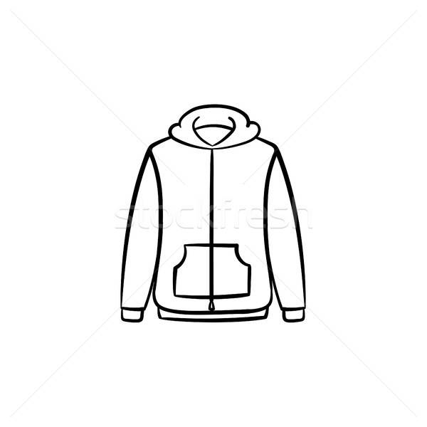 600x600 Sweater Hand Drawn Sketch Icon Vector Illustration Andrei