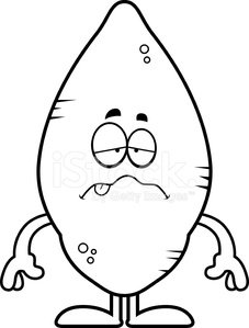227x299 Sick Cartoon Sweet Potato Stock Vectors