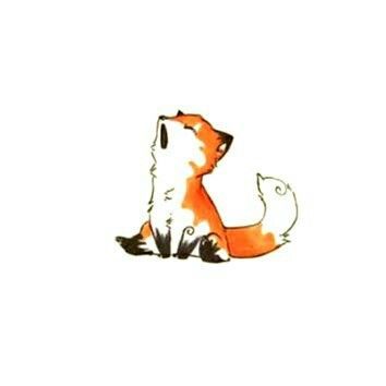 354x354 Crazy Like A Fox In Fox Art, Drawings