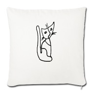 190x190 Cat Abstract Drawing Art Geometry Mug Spreadshirt