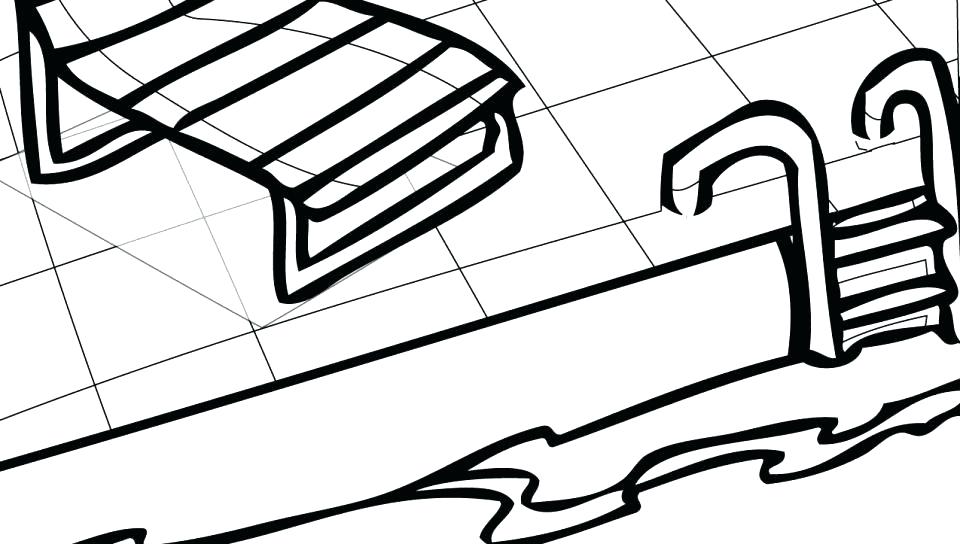 960x544 Coloring Pages Disney Zombies For Kids Online Swimming Pool Easy