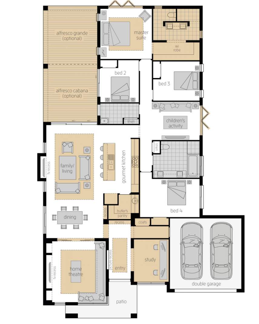 855x1071 Monte Carlo Contemporary Home Design Mcdonald Jones Homes