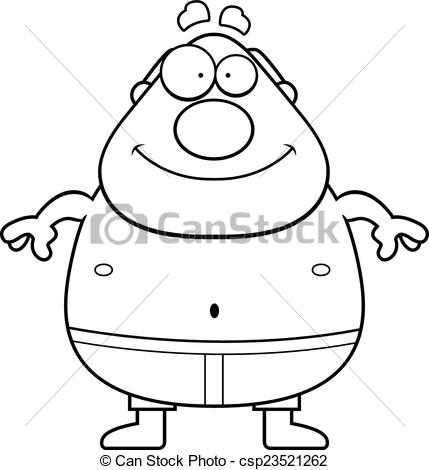 429x470 Cartoon Man Swimsuit A Cartoon Man Standing In A Swimsuit