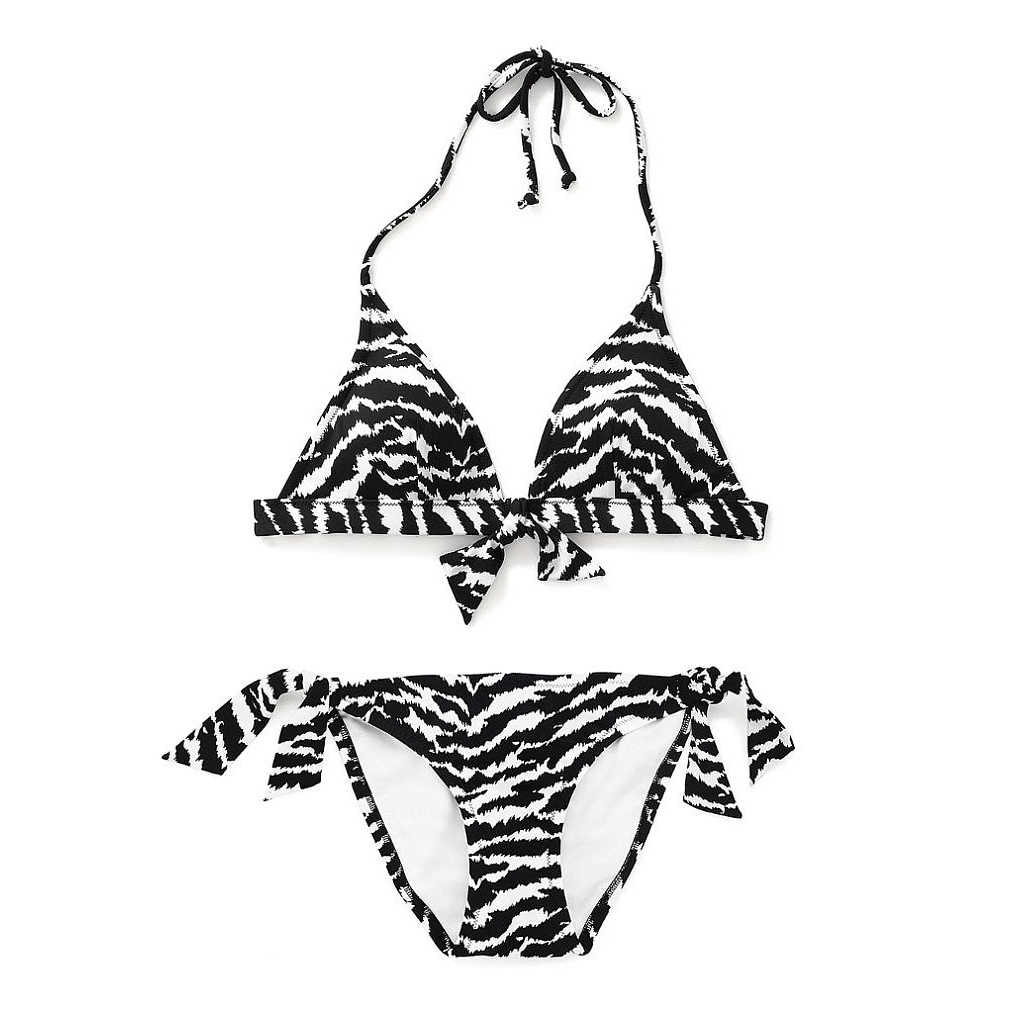 1013x1013 Detail Feedback Questions About Women Triangle Black White Zebra