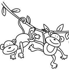 236x254 Image Result For Easy To Draw Swinging Monkey ! Templates
