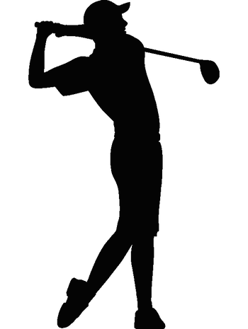350x465 Collection Of Free Golf Drawing Swing Download On Ui Ex