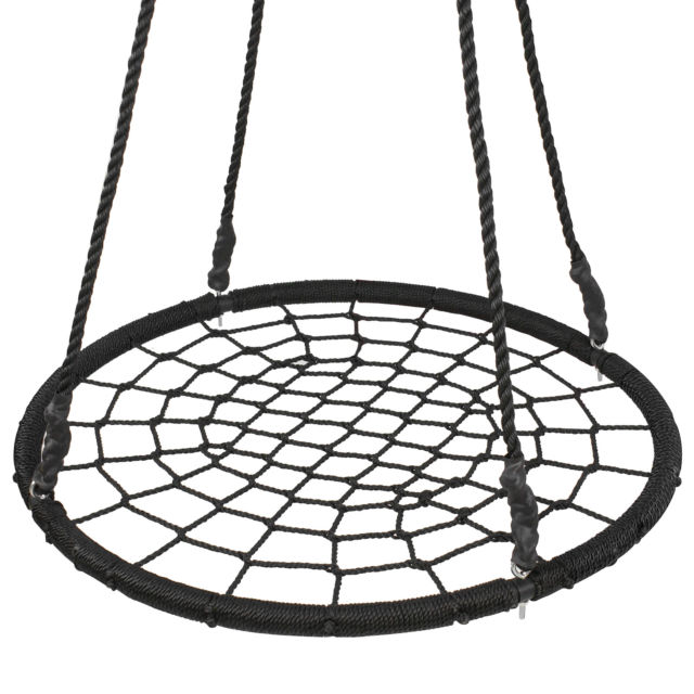 640x640 Round Segawe Tree Playground Hanging Play Swing Set Web Net