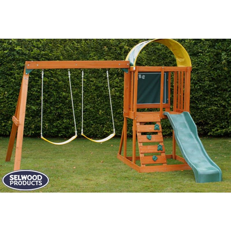 800x800 andorra kids climbing frame with slide swings