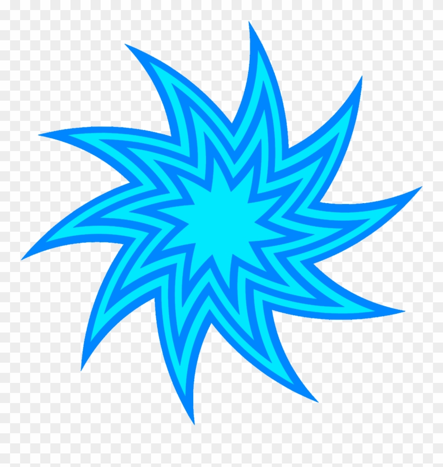 880x927 Red Swirl Star Clipart, Blue Star Swirl Drawing