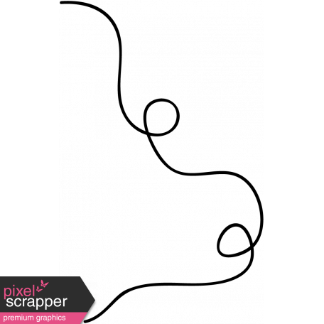 456x456 Swirl Doodle Template Graphic